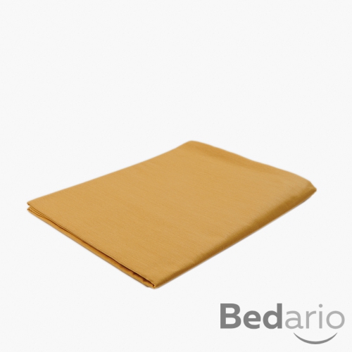 Prostěradlo bavlněná plachta 140x225 - Zlatá