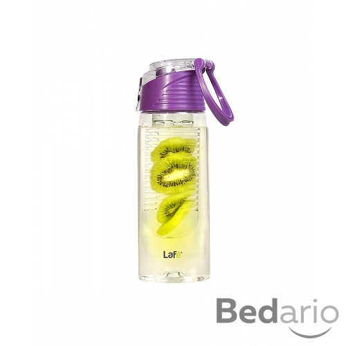Láhev s infuzérem LAFÉ - fialová