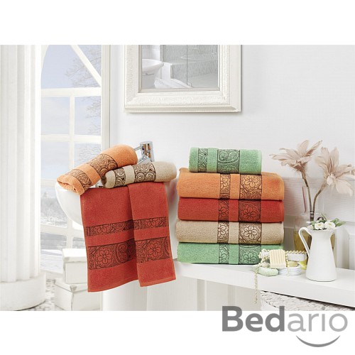 Froté ručník Maroko - Zelená