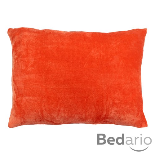 Povlak na polštář mikroflanel 50x70 - Oranžový
