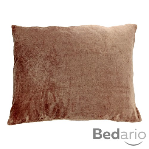 Povlak na polštář mikroflanel 50x70 - Hnědý