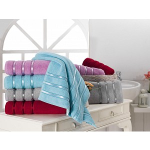 Froté osuška MONTANA LUX - ČERVENÁ