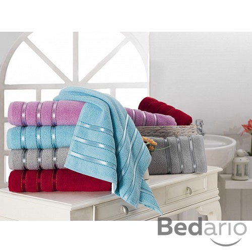 Froté osuška MONTANA LUX - Světlý tyrkys