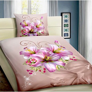 3D povlečení 140x200+70x90 Amarilis