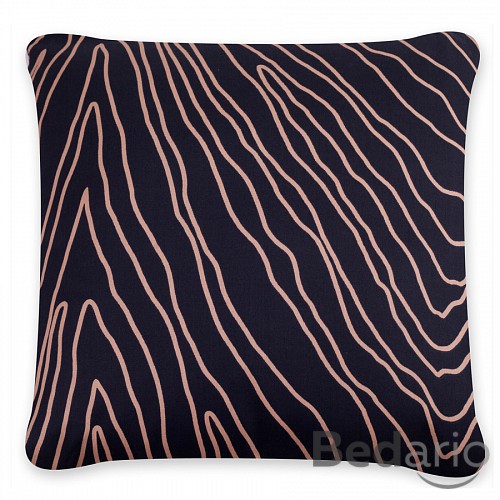 Povlak na polštářek BENGAL II. hnědý 40x40