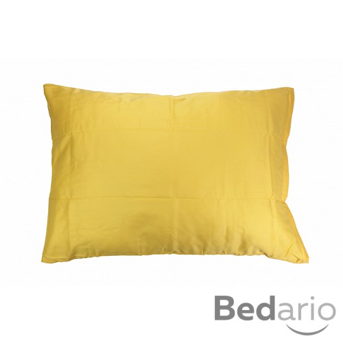 Povlak na polštářek UNI žlutý 50x70