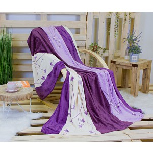 Deka jemné mikrovlákno 150x200 Violet vanilla