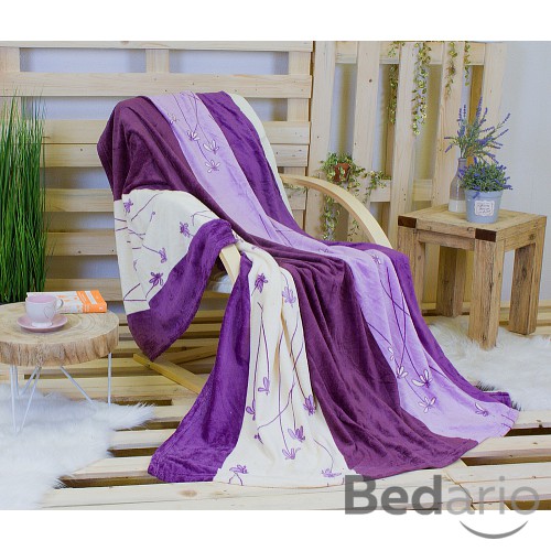 Deka jemné mikrovlákno 150x200 Violet vanilla