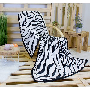 Deka jemné mikrovlákno 150x200 Zebra