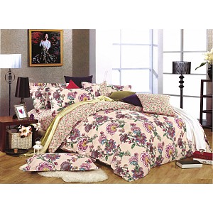 Prošívaný dekorační přehoz 240x260 Flowers