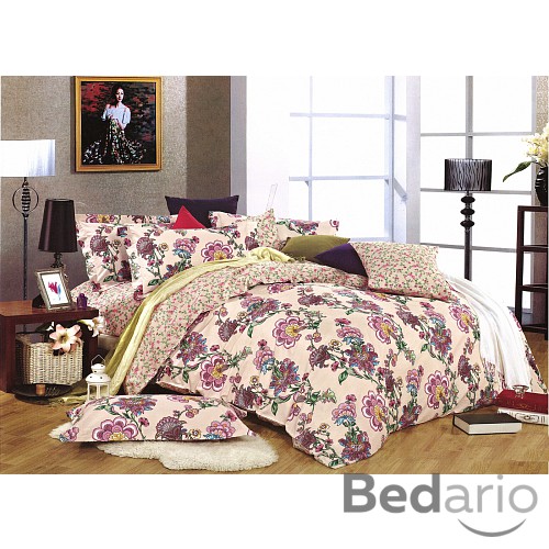 Prošívaný dekorační přehoz 240x260 Flowers