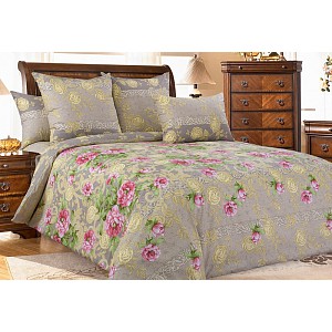 Perkálové povlečení ZLATOVÁ 220x200+2x70x90