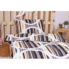 Krepové povlečení EXCLUSIVE 140x200+70x90 Pruhování