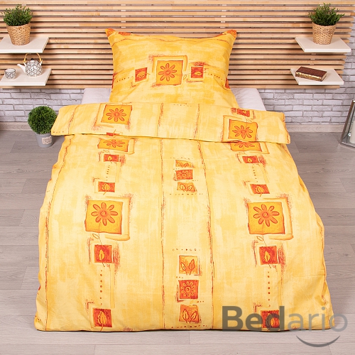 Bavlněné povlečení Exclusive 140x200+70x90 Dřevo