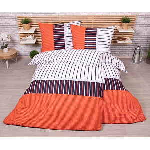 Zvýhodněná sada bavlněného povlečení Exclusive na dvě lůžka 140x200+70x90 Intense