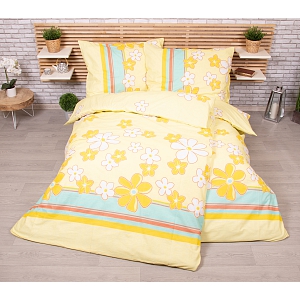 Zvýhodněná sada bavlněného povlečení Exclusive na dvě lůžka 140x200+70x90 Sunny spring