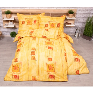 Zvýhodněná sada bavlněného povlečení Exclusive na dvě lůžka 140x200+70x90 Dřevo