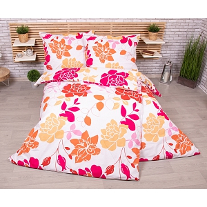 Zvýhodněná sada bavlněného povlečení Exclusive na dvě lůžka 140x200+70x90 Polly