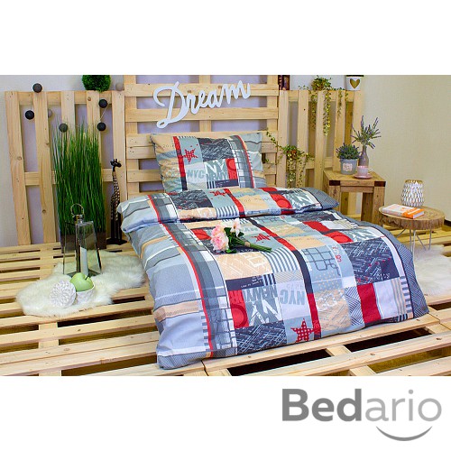 Bavlněné povlečení LOFT 140x200+70x90