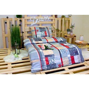 Bavlněné povlečení LOFT 140x220+70x90