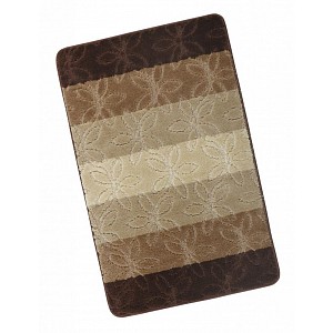 Koupelnová předložka před vanu 60x100cm Helga hnědá