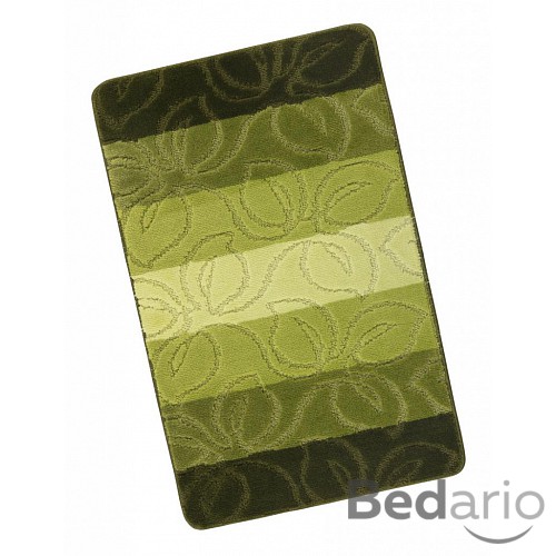 Koupelnová předložka před vanu 60x100cm lípa zelená