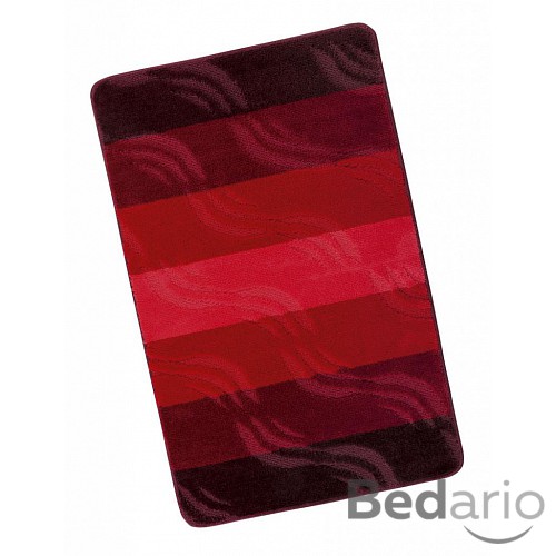 Koupelnová předložka před vanu 60x100cm bordové vlny