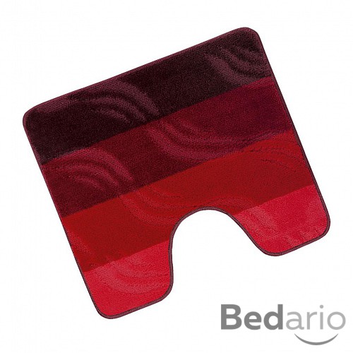 WC předložka 50x60cm bordové vlny