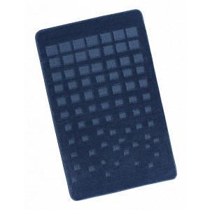 Koupelnová předložka 60x100cm modrá dlaždice