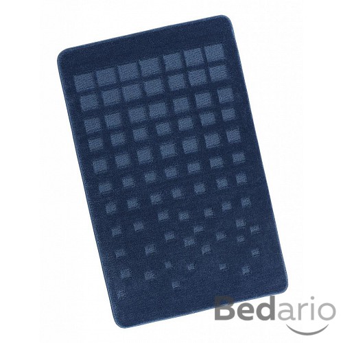 Koupelnová předložka 60x100cm modrá dlaždice