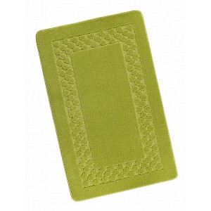 Koupelnová předložka 60x100cm zelený rám