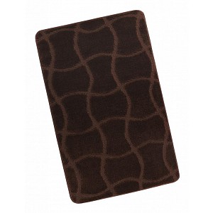 Koupelnová předložka 60x100cm hnědá čokoláda