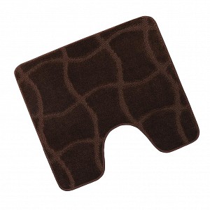 WC předložka 50x60cm hnědá čokoláda