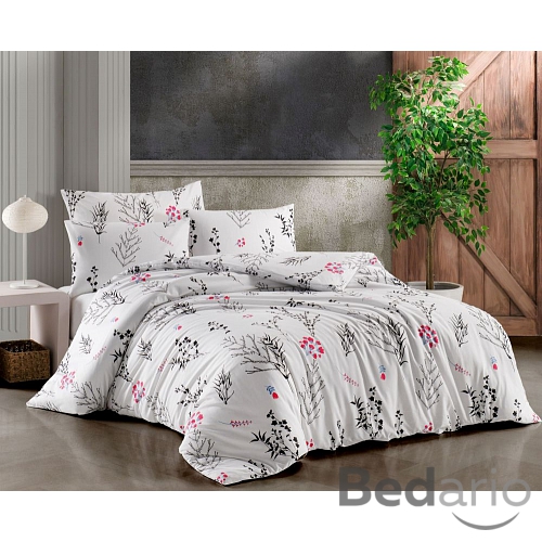 Prodloužené bavlněné povlečení DELUXE 140x220+70x90 BEAUTY