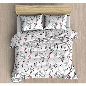 Francouzské bavlněné povlečení DELUXE 220x200+2x70x90 BEAUTY