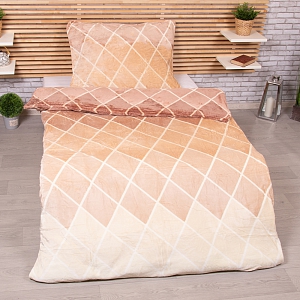 Mikroplyšové povlečení Premium 140x200+70x90 Parallels