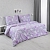 Francouzské bavlněné povlečení 220x200+2x70x90 Irina fialová