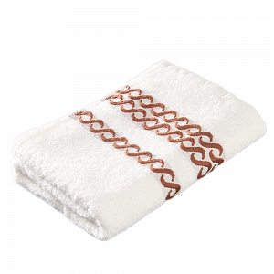Luxusní bambusový ručník VALENCIA - Krémový