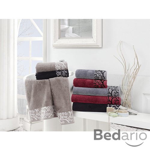 Bambusová osuška Venezia - Bordó