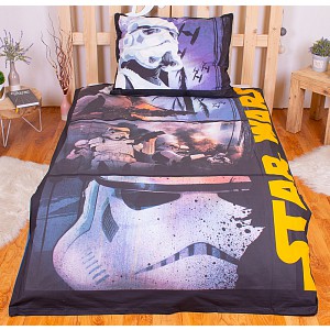 Bavlněné povlečení Star Wars Stormtroopers 140x200 70x90