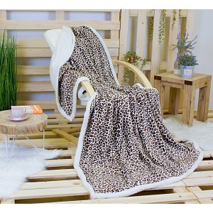 Deka beránek 150x200 - Leopard