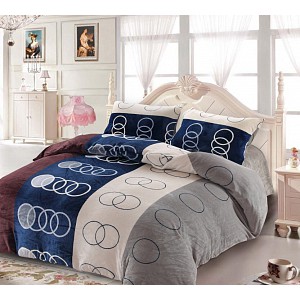 Mikroplyšové povlečení Premium 220x200+2x70x90 Cool