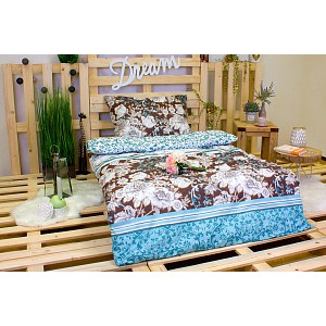 Bavlněné povlečení Grafika 140x200+70x90