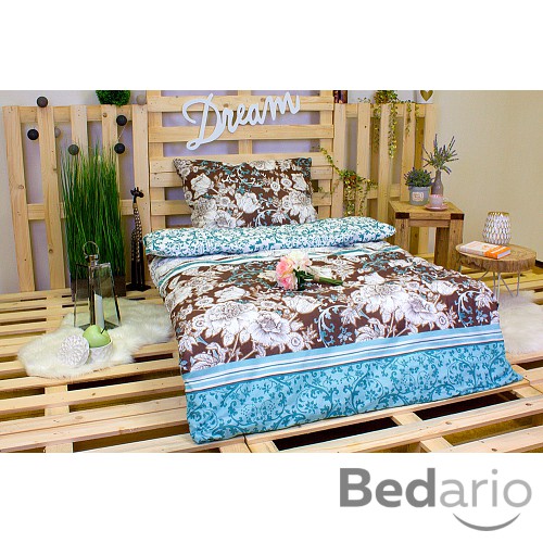 Bavlněné povlečení Grafika 140x200+70x90