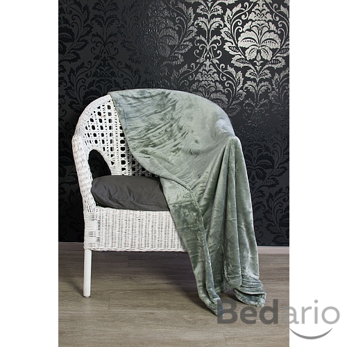Mikroflanelová deka Premium 220x200 - Šedá