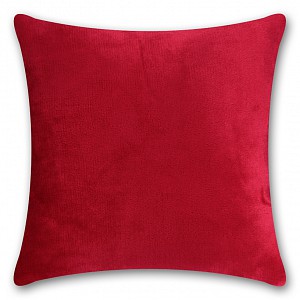 Povlak na polštářek mikroflanel 40x40 - Bordó