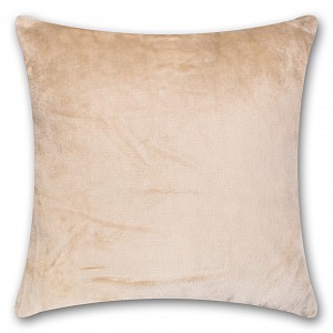 Povlak na polštářek mikroflanel 40x40 - Béžový