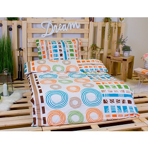 FLANELOVÉ POVLEČENÍ TOP ECONOMY 140x200+70x90 Beliefs