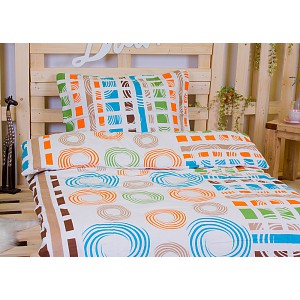 FLANELOVÉ POVLEČENÍ TOP ECONOMY 140x200+70x90 Beliefs