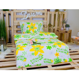 FLANELOVÉ POVLEČENÍ DELUXE 140x200+70x90 Nature